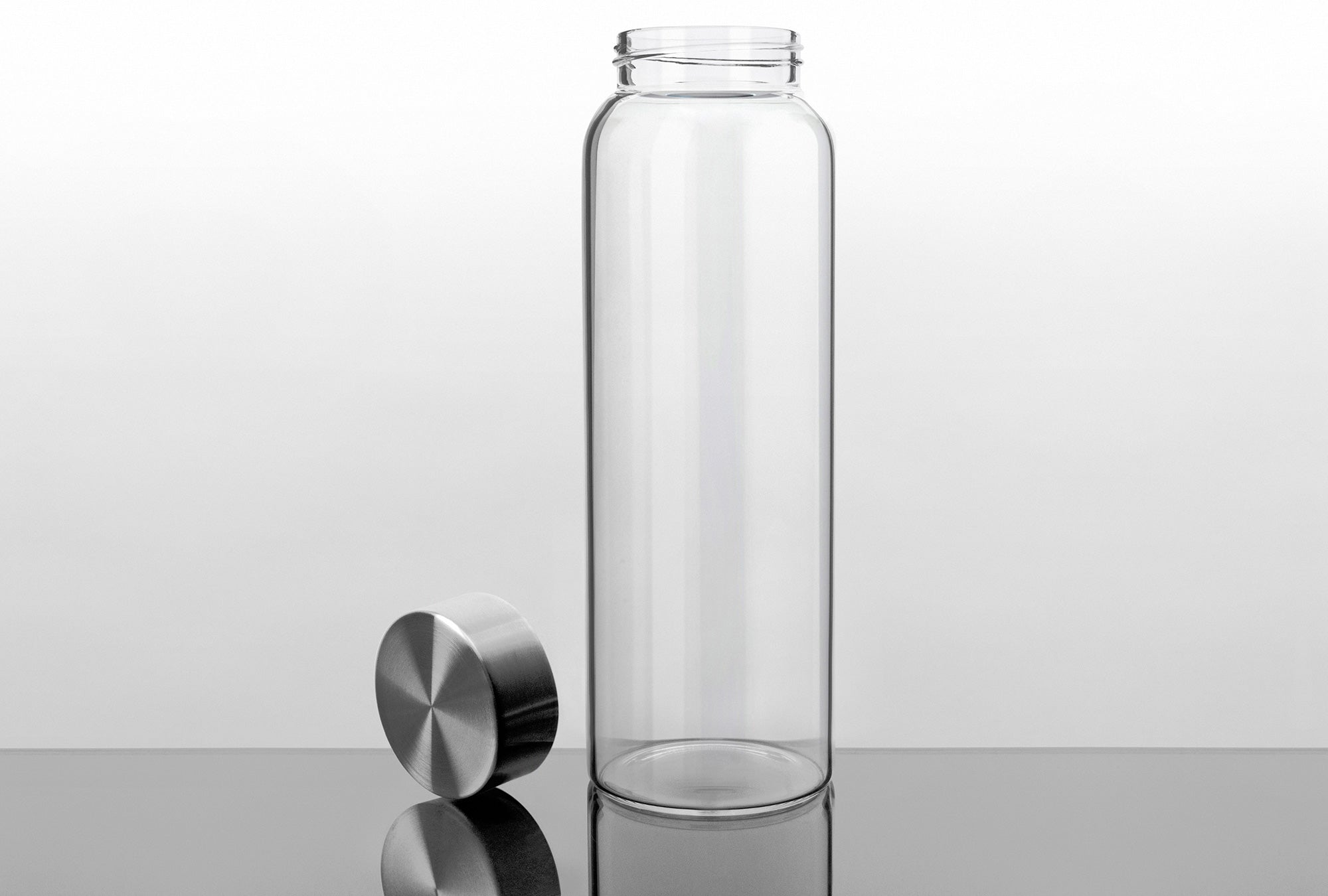borosilicate glass water bottle